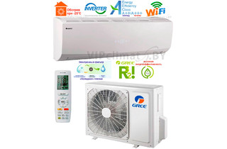 Сплит-система GREE GWH24QEXF-K6DNC2I  Lomo Inverter Arctic R32